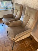 Twee prachtige fauteuils als nieuw, Ophalen, Minder dan 75 cm, Zo goed als nieuw, 50 tot 75 cm