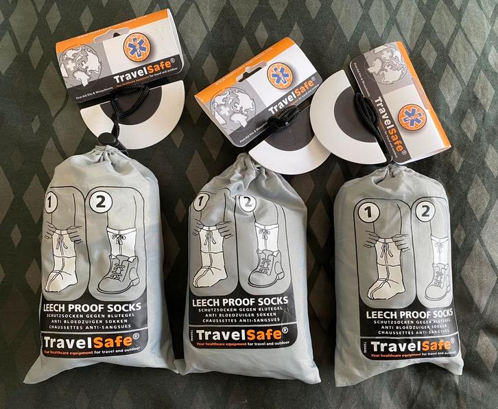 Leech socks - TravelSafe - Bloedzuigersokken - Nieuw, Kleding | Heren, Sokken en Kousen, Nieuw, Overige maten, Overige kleuren