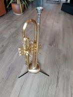 Carolbrass trompet custom made, dutch jazz shuffle., Muziek en Instrumenten, Ophalen of Verzenden, Bes-trompet, Zo goed als nieuw