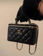 Chanel vanity bag, Ophalen of Verzenden, Zo goed als nieuw, Zwart