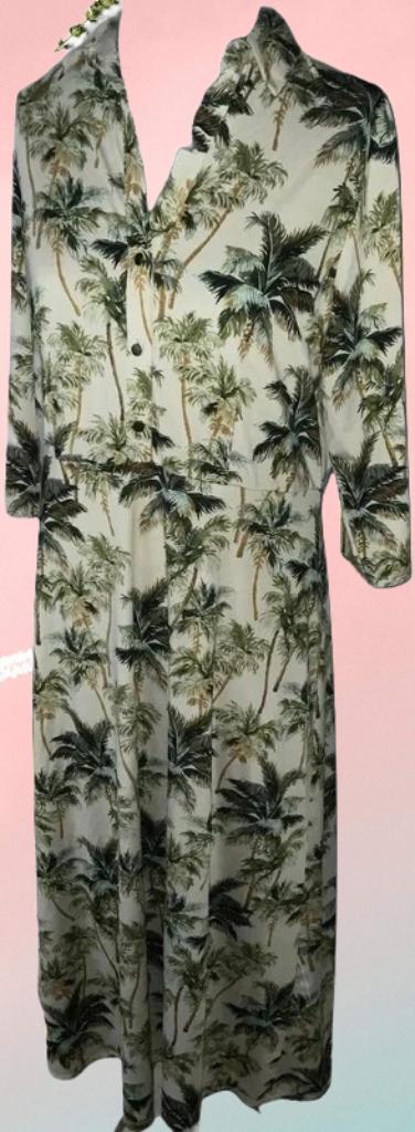 Jurk K-Design xl, Kleding | Dames, Jurken, Zo goed als nieuw, Maat 46/48 (XL) of groter, Onder de knie, Verzenden