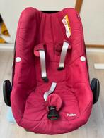 Maxi Cosi Pebble Rood, incl family fix, Autogordel of Isofix, Maxi-Cosi, Ophalen of Verzenden, Zo goed als nieuw