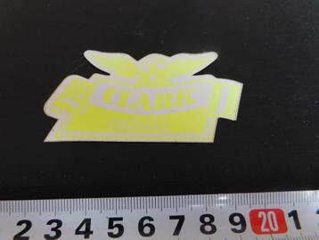 sticker transparant CLARK  geel  beschikbaar voor biedingen