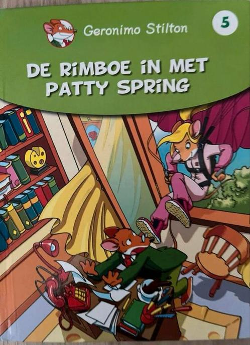 DE RIMBOE IN MET PATTY SPRING, Boeken, Kinderboeken | Jeugd | onder 10 jaar, Gelezen, Ophalen of Verzenden