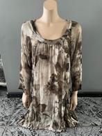ZGAN Gafair Tuniek, beige/bruin, maat 38/40, Maat 38/40 (M), Bruin, Gafair, Ophalen of Verzenden