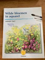 Wilde bloemen in aquarel - Wendy Tait, Boeken, Ophalen of Verzenden, Zo goed als nieuw, Tekenen en Schilderen
