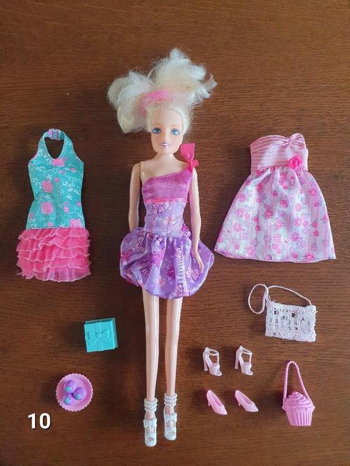 Barbie, diverse setjes om te spelen of verkleden, Kinderen en Baby's, Speelgoed | Poppen, Gebruikt, Barbie, Ophalen of Verzenden