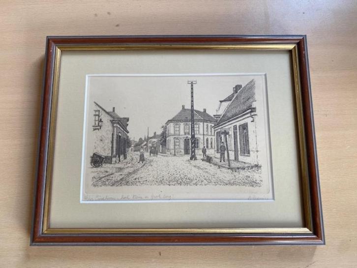 Etsen van Bob Casimier - Eindhoven - 3 stuks (32,50 per stuk, Antiek en Kunst, Kunst | Etsen en Gravures, Ophalen of Verzenden