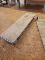 Steenschot plank 110*31x3 cm dik(ook enkele met zwenkwielen), Ophalen, Gebruikt, Minder dan 180 cm, Planken