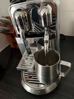 Sage rvs Nespresso machine type creatista plus., Koffiepads en cups, Espresso apparaat, Ophalen of Verzenden, Zo goed als nieuw