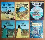 6 afbeeldingen / platen Kuifje, Ophalen of Verzenden, Kuifje, Gebruikt, Plaatje, Poster of Sticker