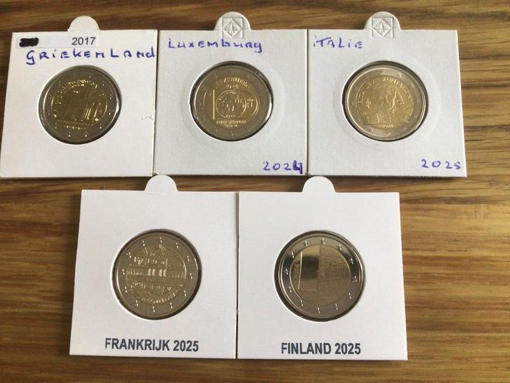 5 euro munten, Postzegels en Munten, Munten | Europa | Euromunten, Setje, 2 euro, Ophalen of Verzenden