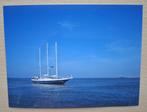 Foto zeilschip Eendracht voor kust van Scheveningen 2006, Ophalen of Verzenden, Nieuw, Zeilboot, Kaart, Foto of Prent
