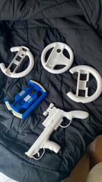 Wii stuurtjes 4x en 1x wii geweer, Spelcomputers en Games, Ophalen of Verzenden, Zo goed als nieuw