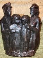 Hopman Politie Midden en West Brabant 19-12-96 Brons, Antiek en Kunst, Verzenden