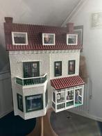 Poppenhuis kompleet te koop, Verzamelen, Poppenhuizen en Toebehoren, Ophalen of Verzenden, Zo goed als nieuw, Poppenhuis