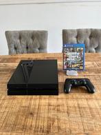 PlayStation 4 (PS4) compleet met controller en GTA5, Ophalen of Verzenden, Zo goed als nieuw, Met 1 controller, Original