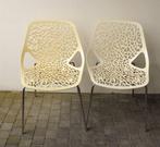 Twee Witte Stoelen Casprini?, Ophalen of Verzenden, Gebruikt, Wit, Twee