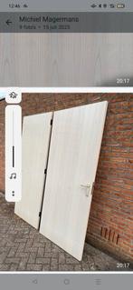 Houten Binnendeuren -, Doe-het-zelf en Verbouw, Ophalen, Gebruikt, 80 tot 100 cm, Binnendeur