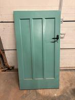 Paneeldeur jaren 30, Ophalen, Gebruikt, 80 tot 100 cm, Binnendeur