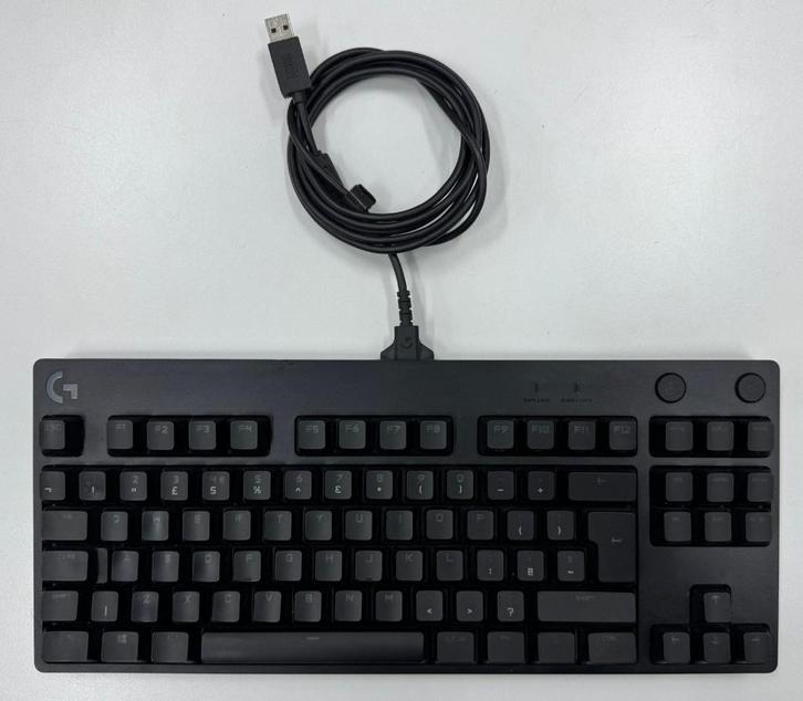 Logitech AVR YO0039 Draadloos Toetsenbord, Computers en Software, Toetsenborden, Zo goed als nieuw, Qwerty, Draadloos, Ergonomisch