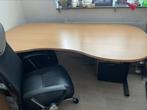 Buro 2x1 meter. verstelbare hoogte + burostoel ZELF OPHALEN, Ophalen, Gebruikt