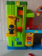 Fisher Price Little People Garage met Licht & Geluid, Ophalen, Gebruikt, Auto, Met licht