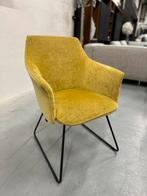 (1) Leolux Mara eetkamerstoel Jab stof Design stoel, Leolux, Overige kleuren, Nieuw, Ophalen of Verzenden
