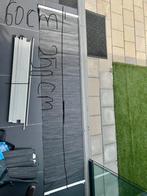 Ikea zes paneelgordijnen antraciet 250x60, Huis en Inrichting, Stoffering | Gordijnen en Lamellen, Ophalen of Verzenden, Zo goed als nieuw