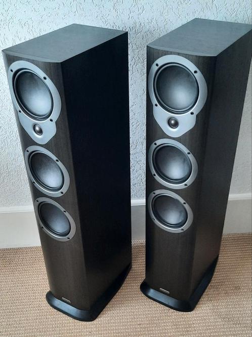 Mission M35 zwart, Audio, Tv en Foto, Luidsprekers, Zo goed als nieuw, Front, Rear of Stereo speakers, 120 watt of meer, Overige merken