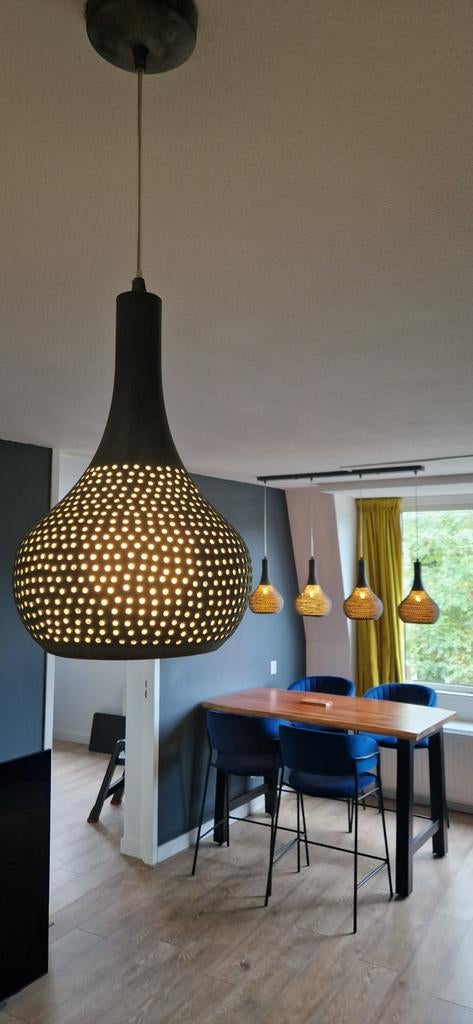 Mooie zijlstra hanglampen - in goede staat!, Huis en Inrichting, Lampen | Hanglampen, Ophalen, Zo goed als nieuw, Metaal, Modern
