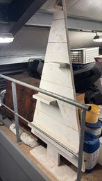 Houten Kerstboom Wit - Decoratief, Huis en Inrichting, Kasten | Boekenkasten, Met plank(en), Minder dan 50 cm, 100 tot 150 cm