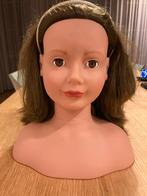 Oefenhoofd pop met haar, Kinderen en Baby's, Ophalen, Zo goed als nieuw, Overige typen