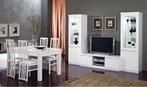 Woonkamer Forever Chrome hoogglans zwart wit SALE., Ophalen of Verzenden