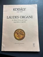 Kodaly. Laudes  Organi., Muziek en Instrumenten, Gebruikt, Ophalen of Verzenden, Artiest of Componist, Zang