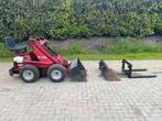 Avant 110 minishovel bak lepels en puinbak nieuwe motor!, Ophalen of Verzenden, Wiellader of Shovel