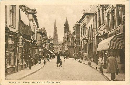 (388-312-037) Eindhoven Gezicht od Rechtestraat, Verzamelen, Ansichtkaarten | Nederland, Noord-Brabant, Verzenden