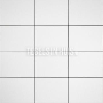 12 m2 Rako wandtegels 25x33x0.7 glossy white beschikbaar voor biedingen