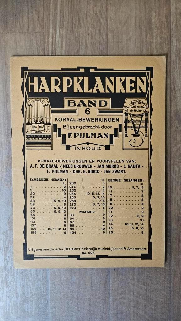 Eenvoudige koraalvoorspelen voor orgel, Muziek en Instrumenten, Bladmuziek, Gebruikt, Overige soorten, Religie en Gospel, Piano