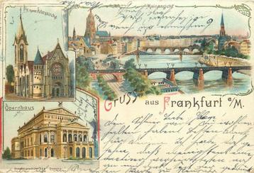 (701-246-041) Frankfurt a M Litho beschikbaar voor biedingen