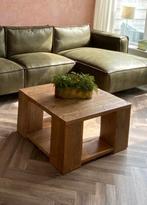 Mooie steigerhouten salontafel, Huis en Inrichting, Tafels | Salontafels, Ophalen, Gebruikt, 50 tot 100 cm, Vierkant