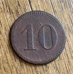10 cent J. Dahlmanns, zeldzaam stuk!, Ophalen of Verzenden, Koning Willem III, 10 cent, Losse munt