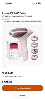 Philips Lumea IPL 9000 Series, Witgoed en Apparatuur, Ophalen of Verzenden, Zo goed als nieuw, Scheren en Epileren