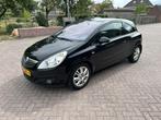 Opel Corsa 2008 Zwart, Voorwielaandrijving, Zwart, 4 cilinders, Leder en Stof
