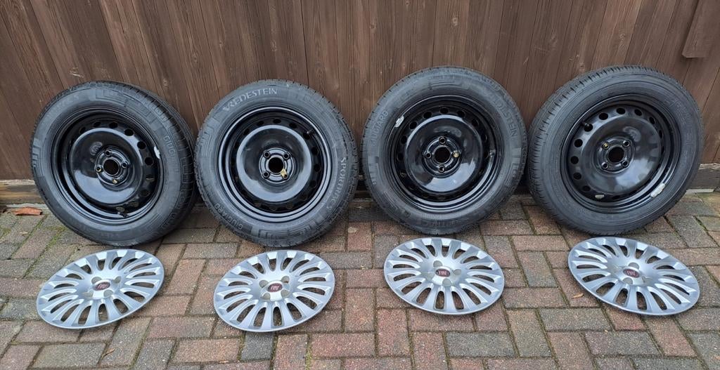 Zomerbanden op velgen 175/65 R15, Ophalen