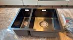 Keuken spoelbak  gunmetal, Ophalen, Minder dan 50 cm, Zo goed als nieuw, Minder dan 100 cm