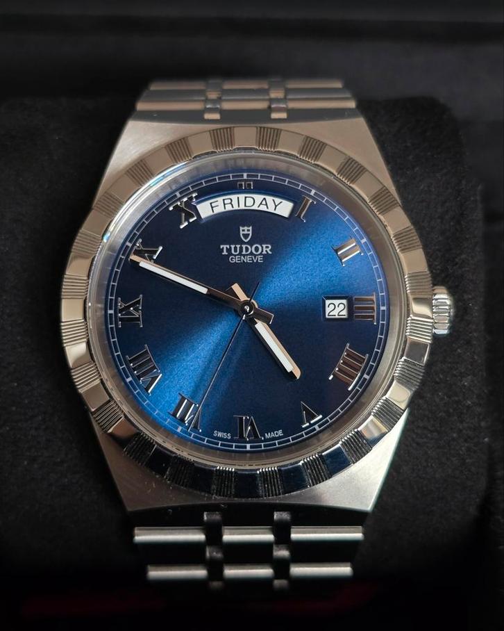 Tudor Royal 41mm, Sieraden, Tassen en Uiterlijk, Horloges | Heren, Zo goed als nieuw, Overige merken, Staal, Ophalen of Verzenden
