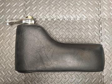 Mercedes 190e 190d W201 Armsteun Leer Lederen Zwart beschikbaar voor biedingen