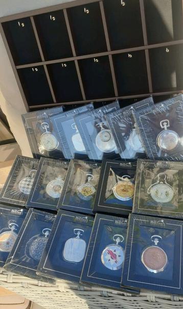 (15stuks) (the heritage collection) opwindbare zakhorloges
 beschikbaar voor biedingen