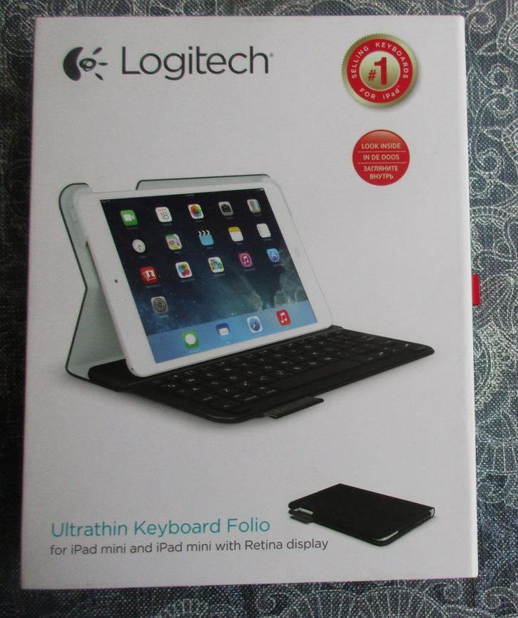 nieuw : logitech toetsenbord voor Ipad mini, Computers en Software, Toetsenborden, Nieuw, Ophalen of Verzenden